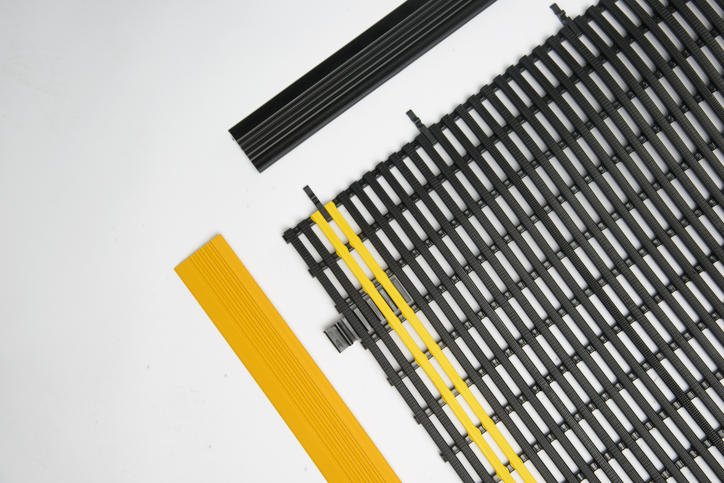 Tappeto industriale grigliato