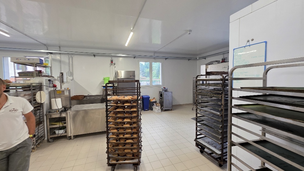 Panetteria pareti e soffitto