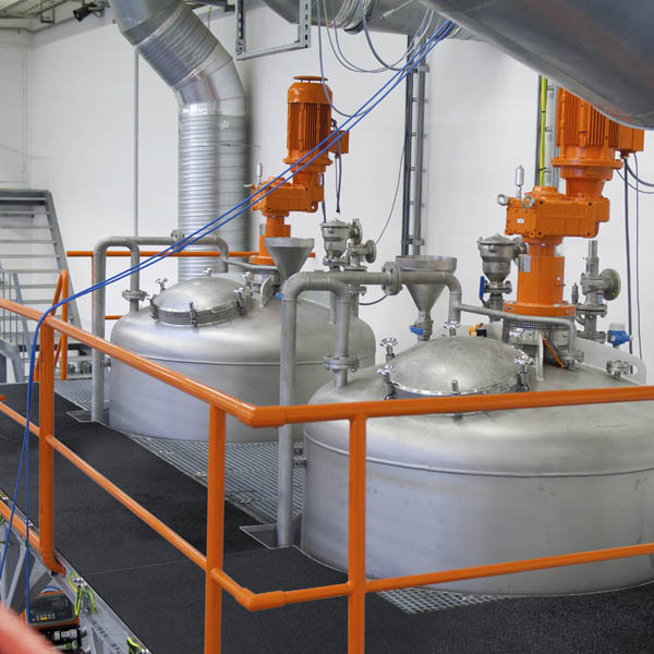 Modern chemical plant. Havy industry